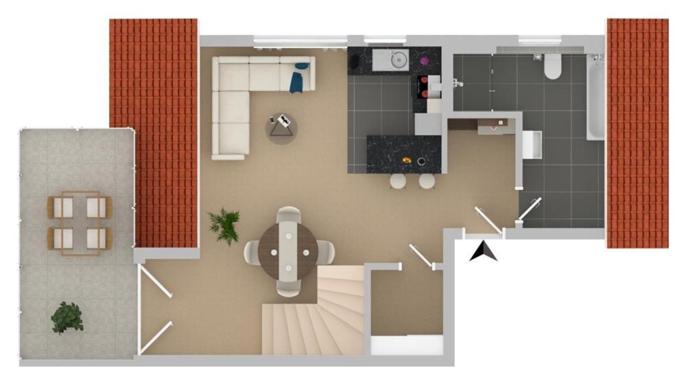 Seeview Maisonette In Direkter Seenaehe Friedrichshafen Bagian luar foto
