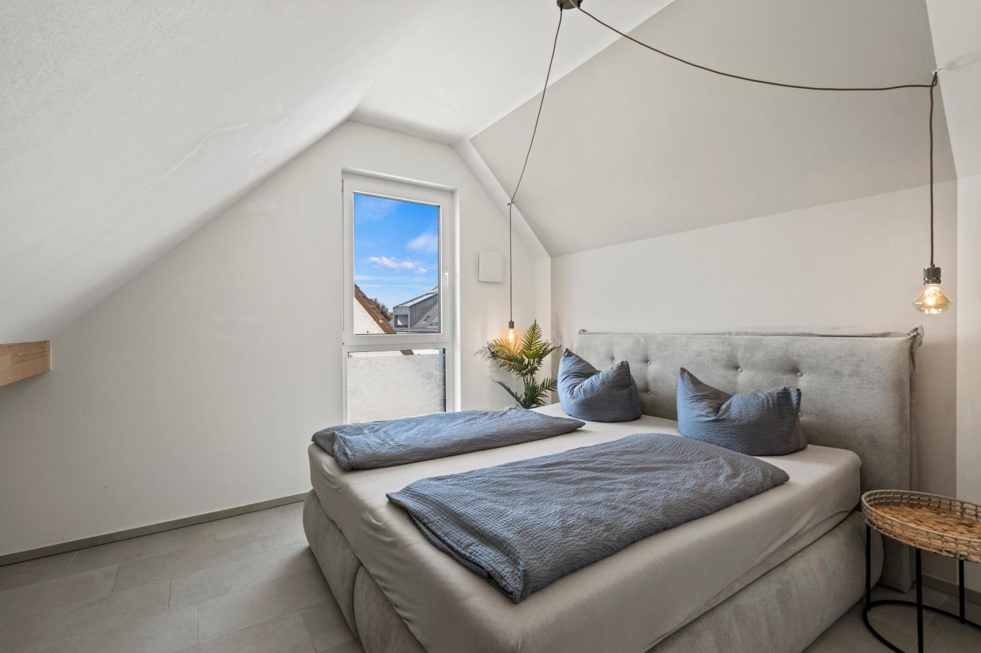 Seeview Maisonette In Direkter Seenaehe Friedrichshafen Bagian luar foto