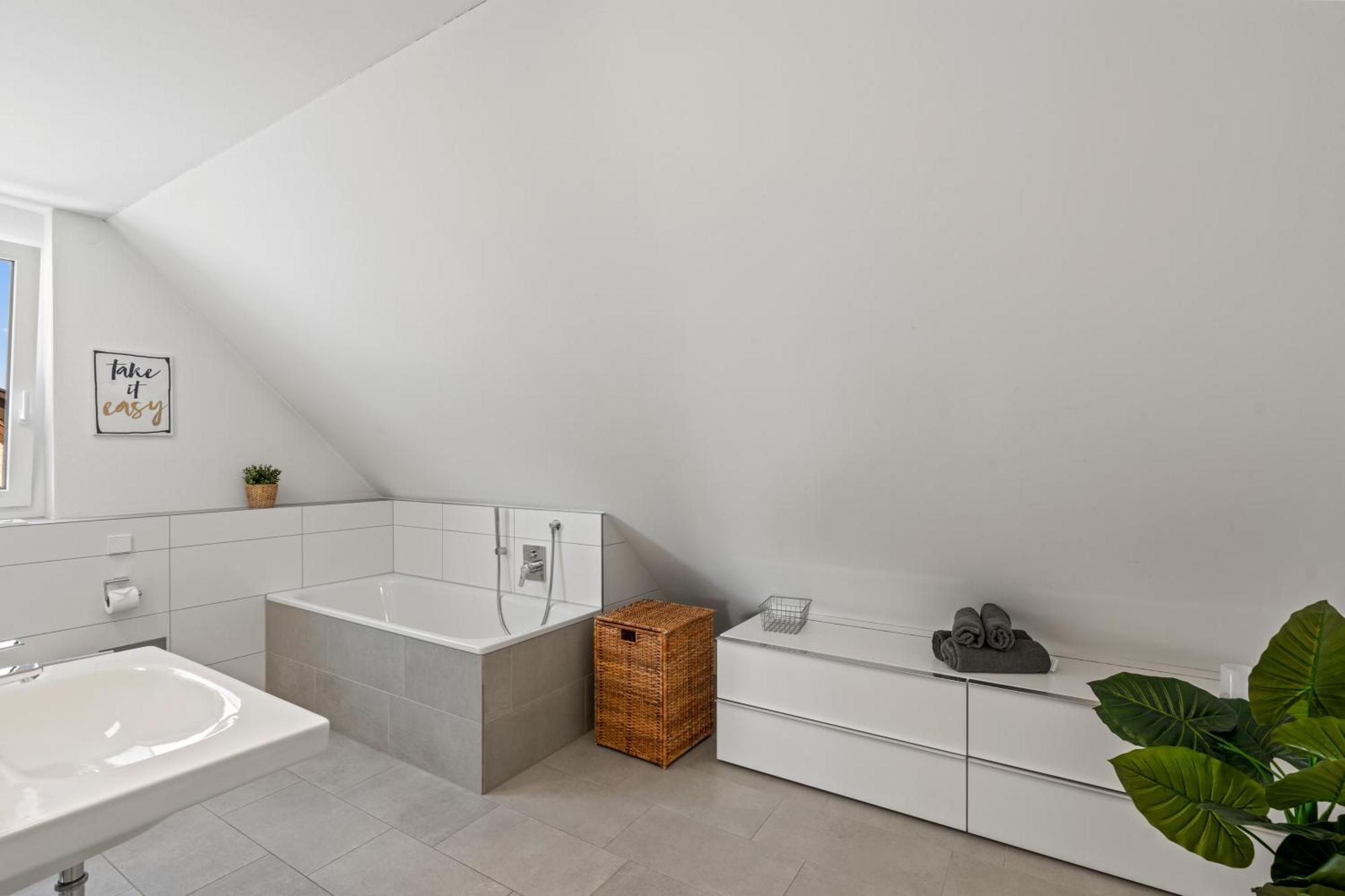 Seeview Maisonette In Direkter Seenaehe Friedrichshafen Bagian luar foto