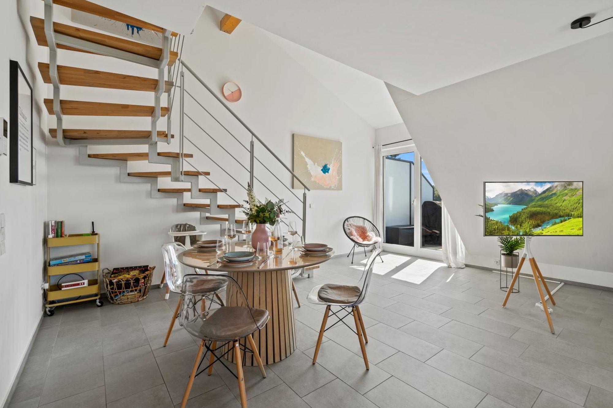 Seeview Maisonette In Direkter Seenaehe Friedrichshafen Bagian luar foto