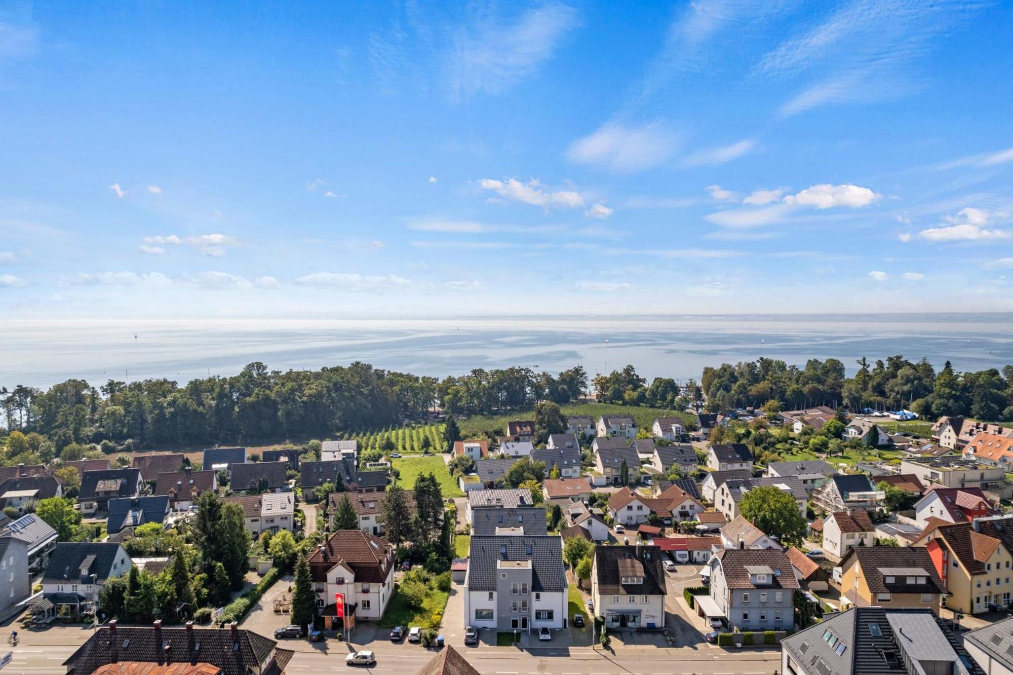 Seeview Maisonette In Direkter Seenaehe Friedrichshafen Bagian luar foto